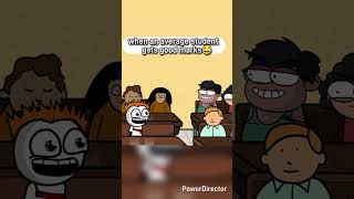 that one average student after getting good marks😂 #yt #viral #shorts #trending #comedy #cartoon Profile