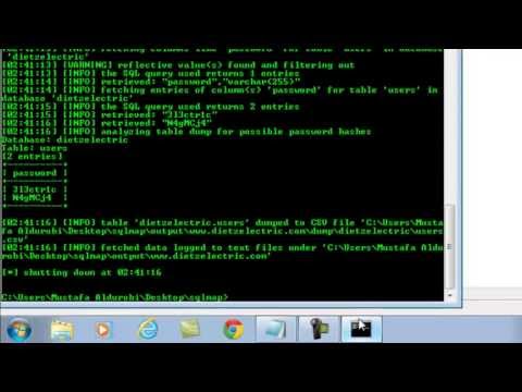 sqlmap in windows