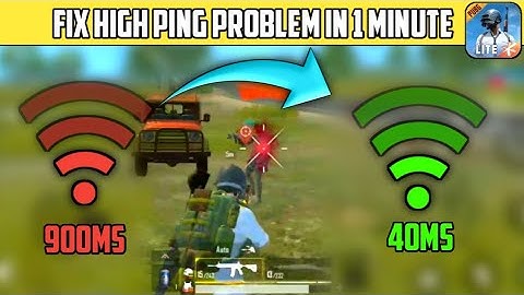 How to Fix High Ping Problem in Pubg Mobile Lite | Pubg Lite High Ping Problem Fix