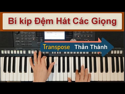 Video Bí Kíp ĐỆM HÁT TẤT CẢ CÁC GIỌNG | Cách Sử Dụng Nút... - YouTube