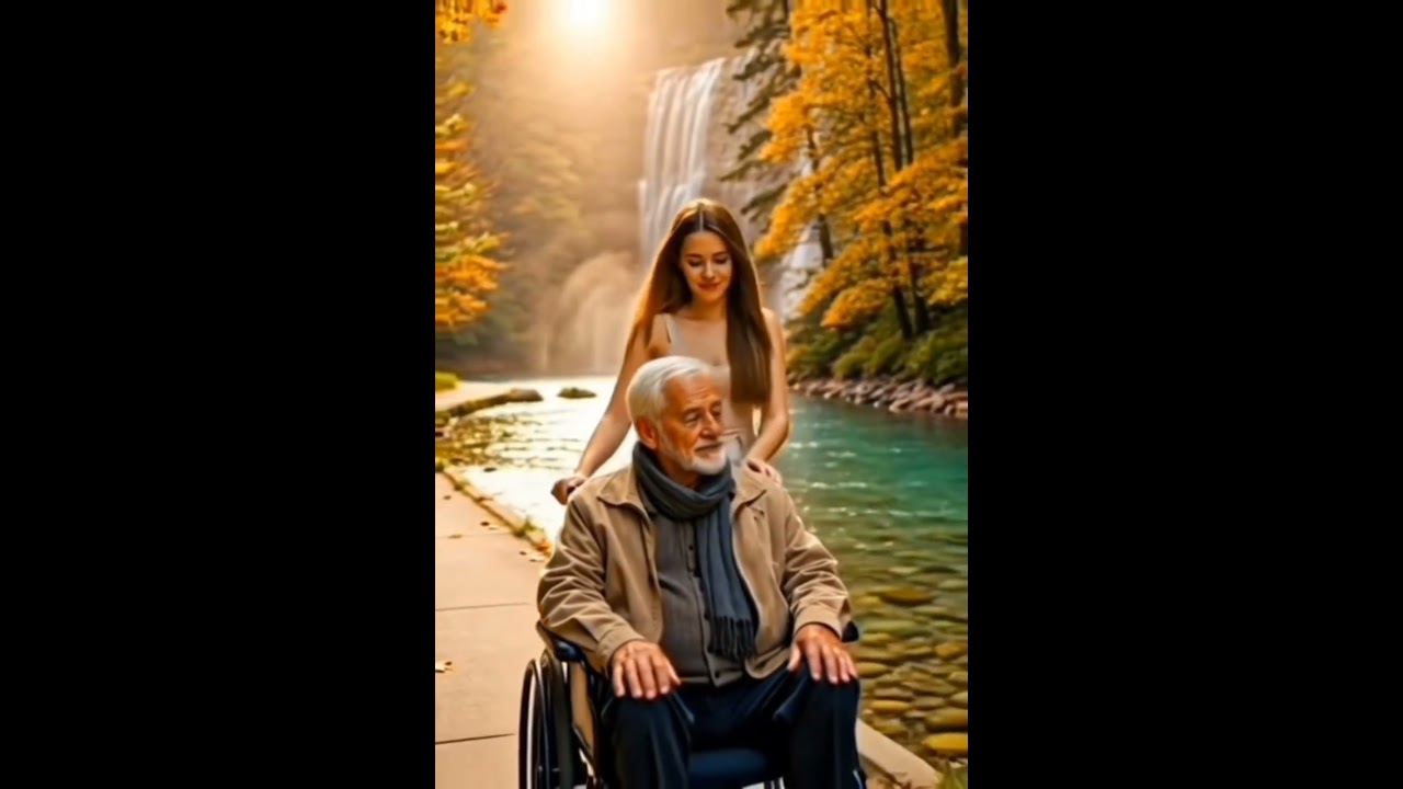 Peaceful Moments by the Waterfall 