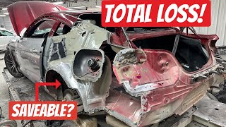 Fixing A DESTROYED Ford Mustang Full Of Hidden Damage!!