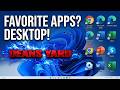 Put Your Favorite Apps on Desktop | Windows Shortcut Trick