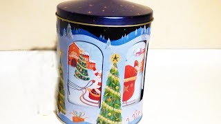Rotating Musical Carousel Tin Marks&Spenser