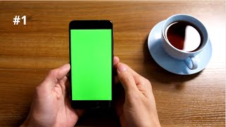 15 BESTS CELLPHONE WITH A GREEN SCREEN IN 4K | MOBILE GREEN SCREEN | FOR EDITS #1