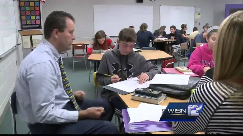 October's Top Teacher Mr. Blanchard, Kettle Moraine Middle School