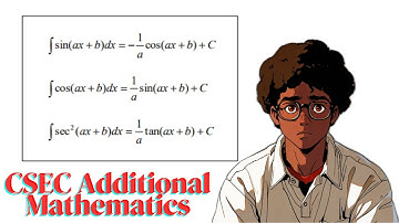 Integration of Basic Trigonometric Functions | CSEC Additional Mathematics