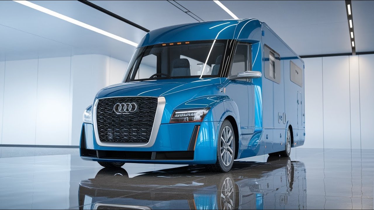 2025 Audi Motorhome Review | Luxury RV with Smart Tech, Electric Power, Off-Road Strength & Style