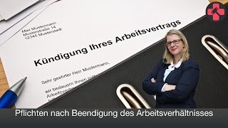 Beendigung Des Arbeitsverhältnisses - Pflichten? Expertehilft Mit Rechtsanwältin Ulrike Schmidt