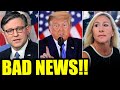 Trump, Mike Johnson get SHOCKING NEWS after Marjorie Greene Resigns