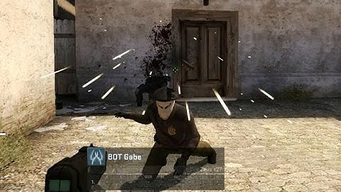CS:GO - BOT Gabe is trolling ( ͡͡ ° ͜ ʖ ͡ °) [FUN GAME]