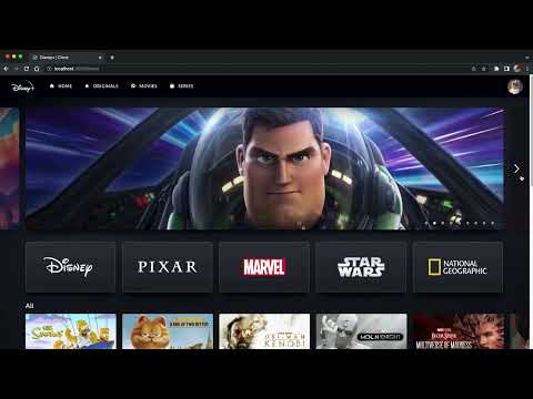 Disney Plus Clone - GitHub Demo