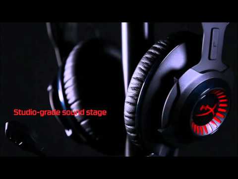 HyperX Cloud Revolver Надушници Геймърски слушалки с връзка 3,5 мм / 2x3,5 мм Сив