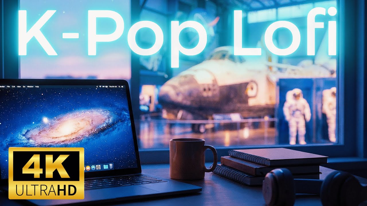 SPACE DREAMS 🚀💖 | Dreamy K-Pop Lofi Mix for Studying & Relaxing (A Tour of NASA Houston)