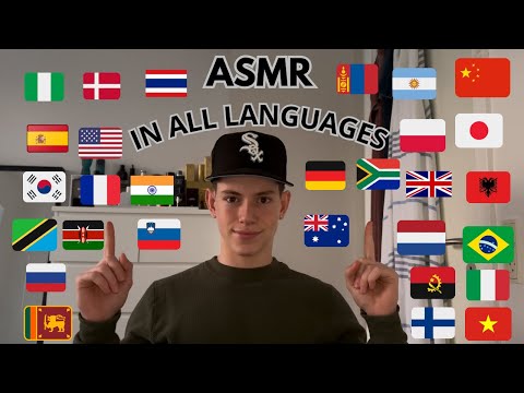 ASMR | Saying "Hello" In All LANGUAGES (Part 1) - For Sleep😴