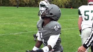 Saint Paul Football 2019 Game 6 vs Holy Cross