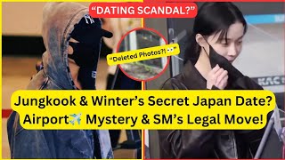 BTS Jungkook & aespa Winter Dating Rumors Explode After Japan Sightings! #jungkook #kpopnews 