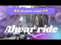 Ride to Alwar | Part 1 | Ride pe hua sara mood kharab | worst day 😣 | moto vlog