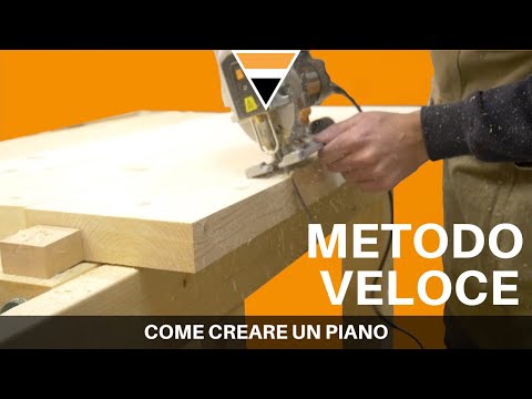 Il modo più semplice e veloce per creare un PIANO (per cucina, scrivania ecc.)