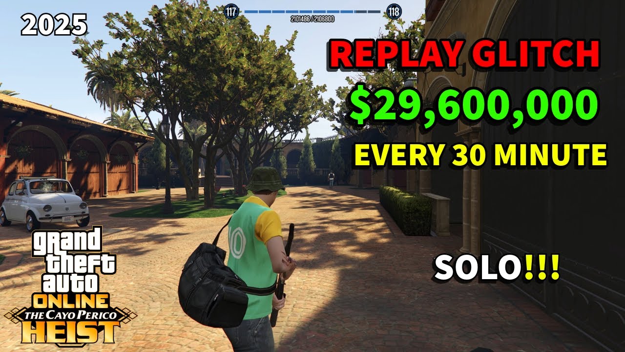 2025 Cayo Perico Replay Glitch – Earn $29,600,000/Hour!