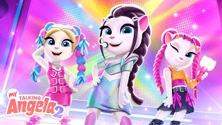 Dress Like an Idol 🎤✨ My Talking Angela 2 Update screenshot 3