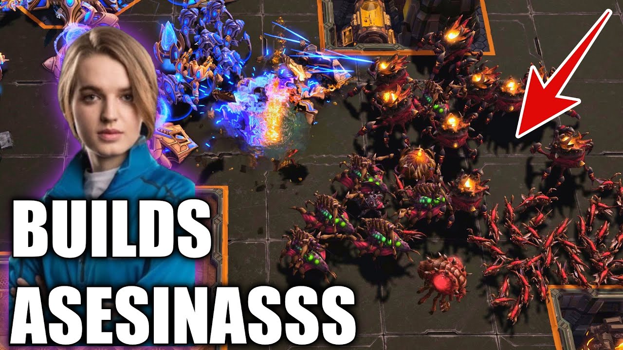 BUILDS INCREÍBLES - SCARLETT vs MCANNING BO3 STARCRAFT 2