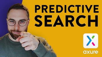 Predictive Search in Axure