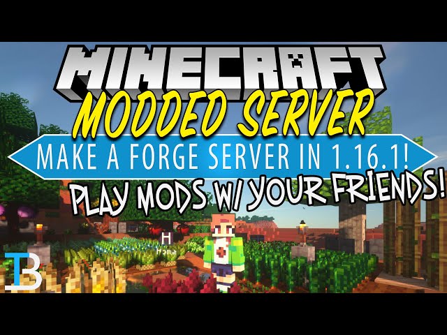 How To Make a Modded Minecraft Server in Minecraft 1.16.1 (Play Modded  Minecraft with Your Friends!) 