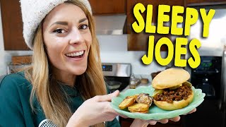 MAKING SLOPPY (SLEEPY) JOES // Grace Helbig