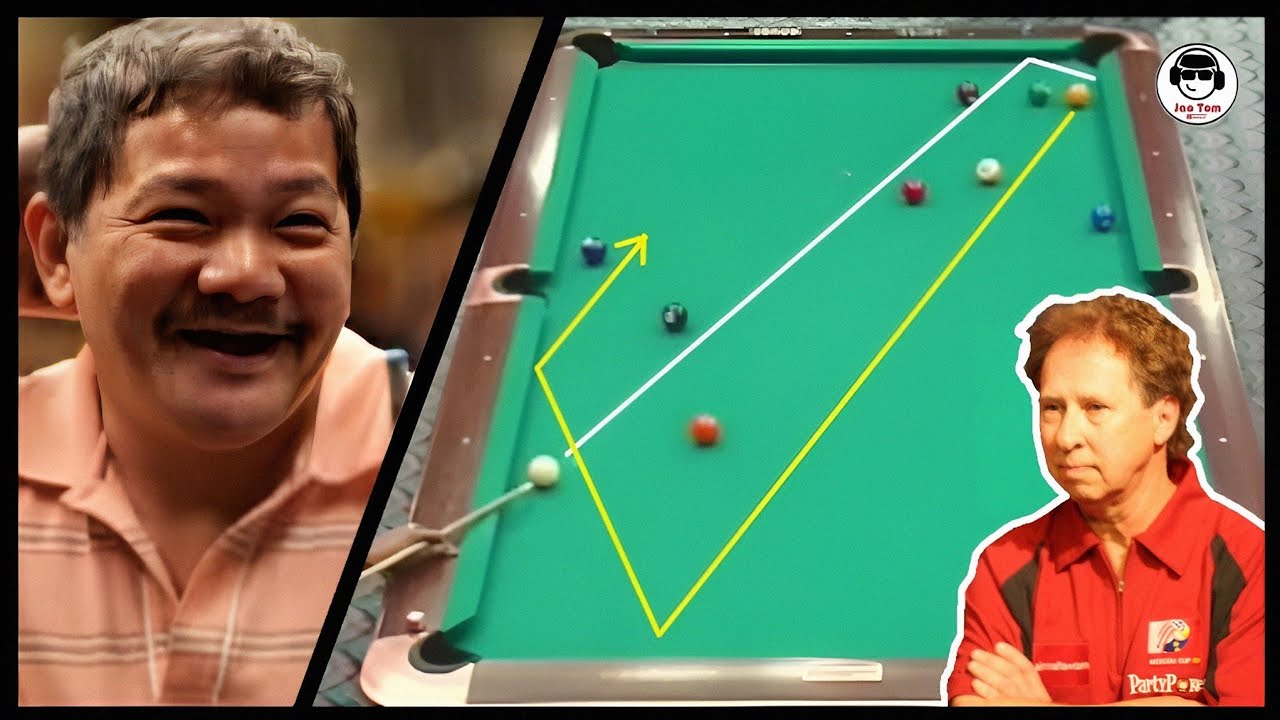 Efren Reyes shows his mastery in safety battle.