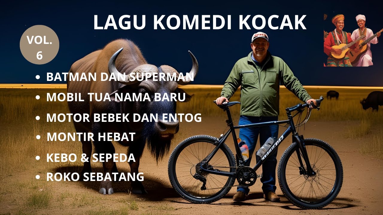 LAGU BLUES INDONESIA -  ALBUM BLUES INI BIKIN NGAKAK! - KETAWA ITU SEHAT