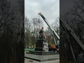 ЗНЕСЕННЯ ПУШКІНА. В Києві знесли пам&#39;ятник імперцю