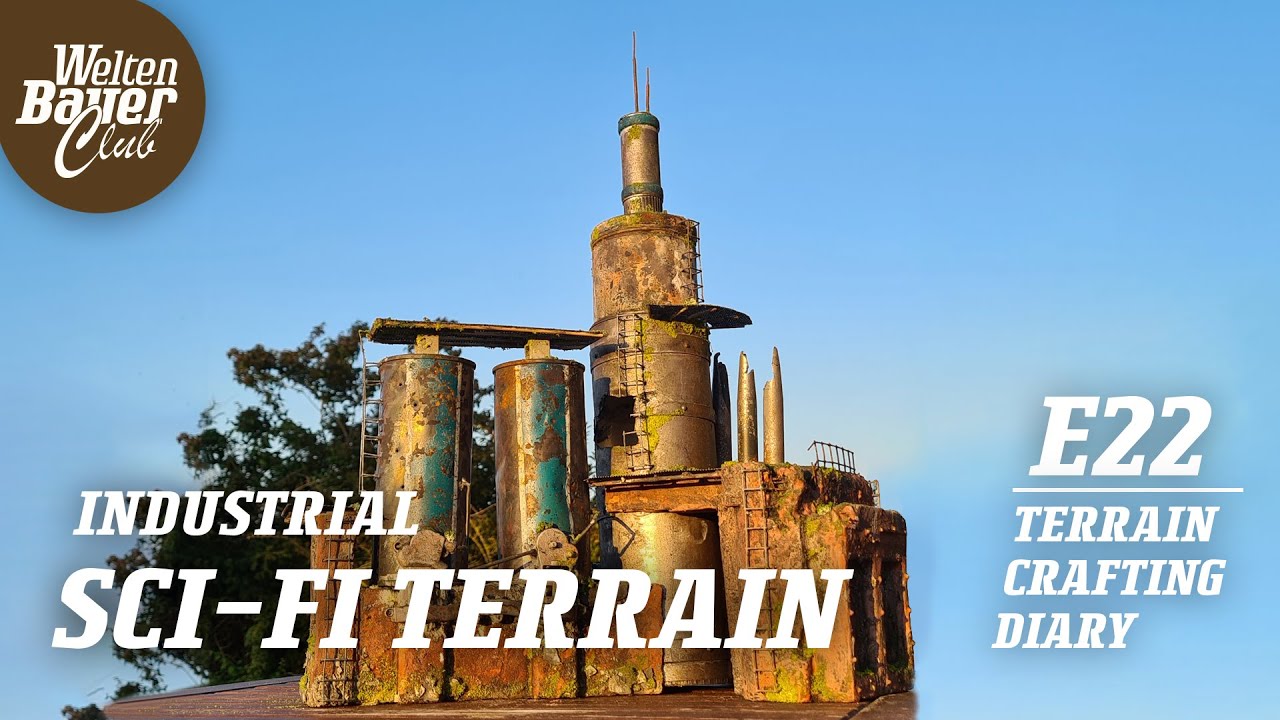 Industrial Ruins - for your post apocalytic tabletop wargame like necromunda or 40k