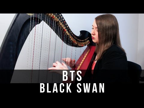 BTS 방탄소년단 Black Swan Harp Cover By Arianna Worthen