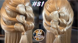 Famous Knot loop 🔂 Braid Hairstyle || Easy Loop Braid Half UP || DIY Hairstyles3 Tutorial #81 Net Worth
