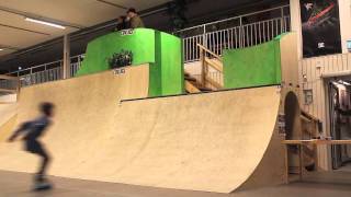 Backflip on rollerblades