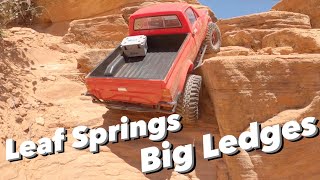 RC4WD Marlin Climbing Big Ledges! Brushless Trail Finder 2