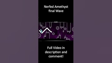 Amethyst Final Wave  #geometrydash #gdupdate #gd #shorts