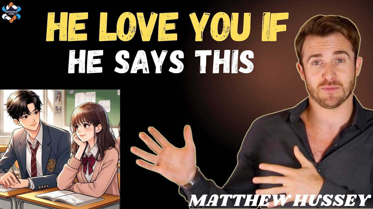 7 Phrases Only a Man Deeply in Love Says (But No One Notices) || Matthew Hussey