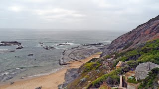 Praia da Carriagem no Rogil (Algarve)