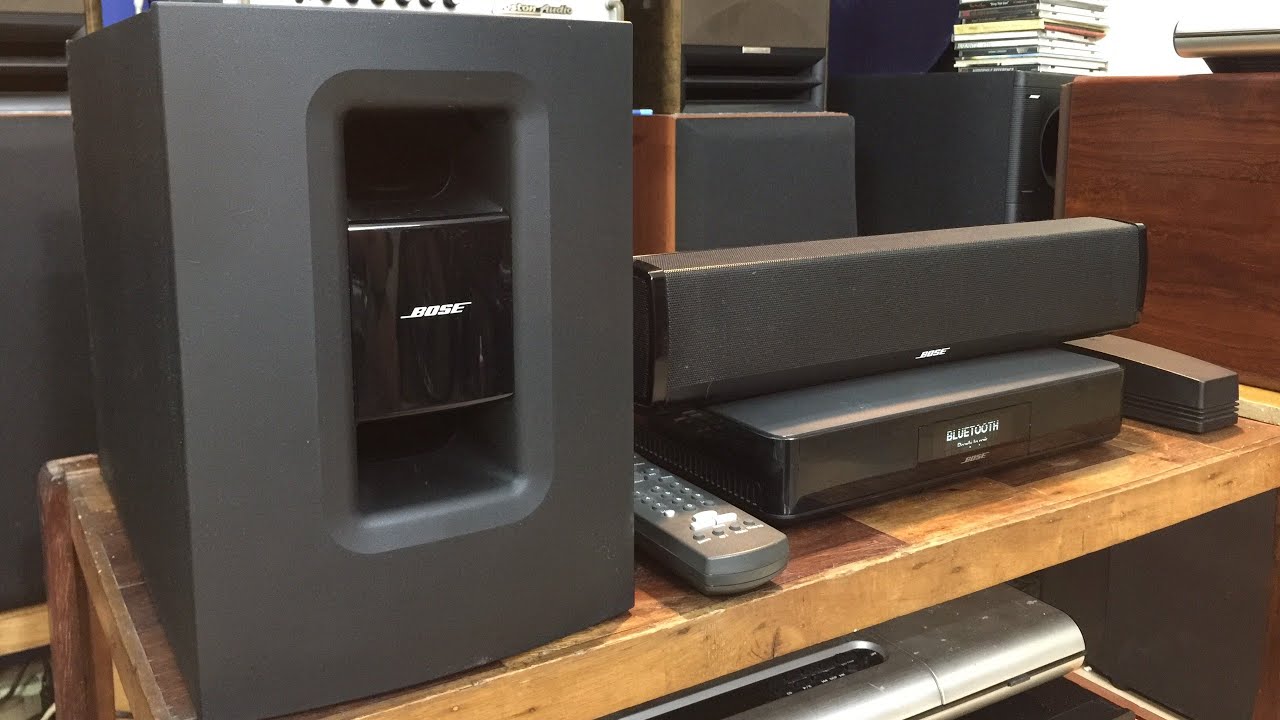 Bose Cinemate 120, full accessories, all connection ports, 32-bit