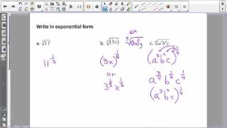 Algebra 2 Lesson 6 4 Rational Exponents