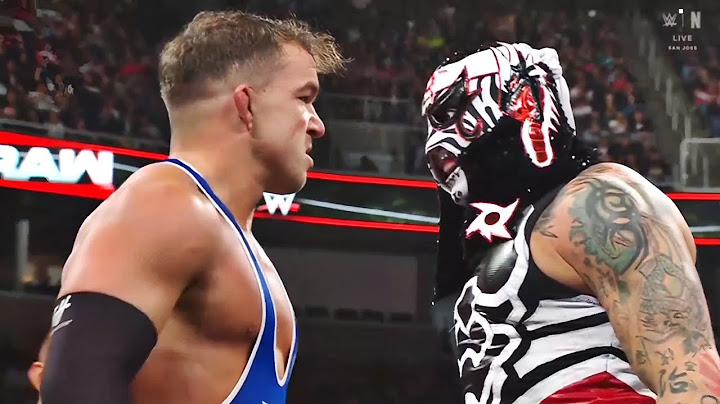 Penta Zero Miedo Vs Chad Gable: Parte 2 - WWE Raw 13/01/2025 (En Español)