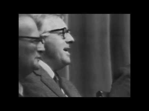 Ray Bradbury, Arthur C. Clarke, and scientists Carl Sagan and Bruce Murray