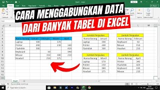 How to Combine Data from Multiple Tables in Microsoft Excel How to Combine Data from Multiple Tables in Microsoft Excel