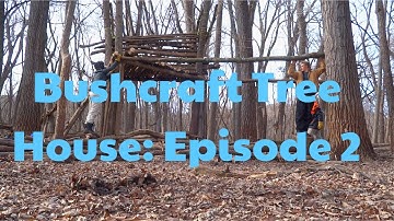 Bushcraft Tree House: Episode 2