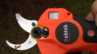 Very strong electric pruning shears from Kebtek! Amazing really!!