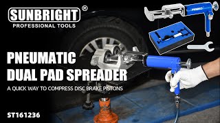 BRAKE TOOL - Pneumatic Dual Piston Brake Caliper Compressor - ST161236