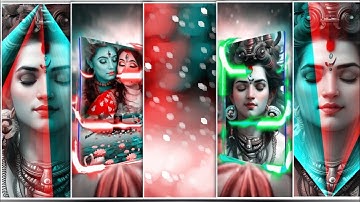 Mahashivratri status video 💫 shivratri status ☘️ Shiv Parvati status #mahadev #shorts #status