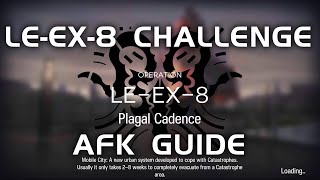 LE-EX-8 CM Challenge Mode | Easy &amp; AFK Guide | Lingering Echoes | 【Arknights】